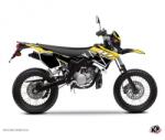 KUTVEK sárga matrica szett 50cc Yamaha 50 DT 2007-2011 replikához KUTVEK Váz, idomok és járműkiegészítők Matricák és járműdekoráció Egyéb matricák és dekorációs elemek