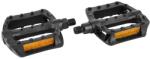 NEWTON FLAT PEDAL BMX pedál, műanyag, fekete, 1/2" csapágyas (pár, kártyán) NEWTON Egyéb járművek Kerékpározás Kerékpár-alkatrészek Kerékpár-pedálok