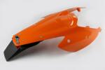 UFO hátsó sárvédő + rendszámtartó világítással narancs KTM EXC UFO Váz, idomok és járműkiegészítők Motorkerékpár- és robogó-sárvédők Komplett motorkerékpár- és robogó-sárvédők