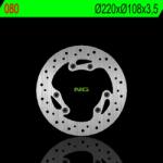 NG Brake Disc NG FÉKEK Fix Fék Tárcsa - 080 NG Brake Disc Fékrendszer és alkatrészei Fékbetétek, fékpofák és féktárcsák Féktárcsák