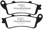 EBC Brakes EBC SFAC281 karbonos robogó fékbetét szett (1 tárcsához) EBC Brakes Fékrendszer és alkatrészei Fékbetétek, fékpofák és féktárcsák Tárcsafékbetétek