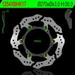 NG Brake Disc NG BRAKES Petal Lebegő - 1254XBH NG Brake Disc Fékrendszer és alkatrészei Fékbetétek, fékpofák és féktárcsák Féktárcsák