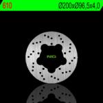 NG Brake Disc NG BRAKES Fix Fékrendszer - 610 NG Brake Disc Fékrendszer és alkatrészei Fékbetétek, fékpofák és féktárcsák Féktárcsák