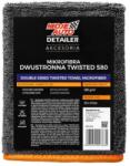 MOJE AUTO TWISTED DETAILER - Kétoldalas mikroszálas szárítókendő 53×47cm