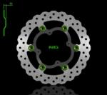 NG Brake Disc NG BRAKES Petal Lebegő - 1324X NG Brake Disc Fékrendszer és alkatrészei Fékbetétek, fékpofák és féktárcsák Féktárcsák