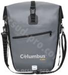 COLU Columbus vízálló csomagtartó táska 20L, szürke/fekete, 42x28x18 cm COLU Egyéb járművek Kerékpározás Kerékpáros kiegészítők Kerékpárkosarak és csomagtartótáskák Kerékpár-csomagtartótáskák