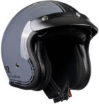 ROXAR ROXAR CLASSIC '92 nyitott retro motorkerékpár bukósisak, szürke-fekete - L ROXAR HELMETS Ruházat és védőfelszerelés Bukósisakok és tartozékaik Nyitott bukósisakok