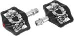SWITCH Newton automata vagy standard alu CNC fekete gravel/VTT pedál (102 x 73 mm, Shimano SPD kompatibilis, pár) SWITCH Egyéb járművek Kerékpározás Kerékpár-alkatrészek Kerékpár-pedálok