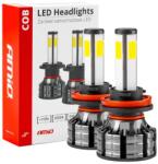 AMiO LED fényszóró izzók H8/H9/H11 COB 4Side