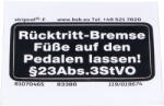 MOGA Keretes matrica méretei 53/27mm fekete-fehér Hercules, Prima, HR Hobby Riderhez MOGA Váz, idomok és járműkiegészítők Matricák és járműdekoráció Egyéb matricák és dekorációs elemek