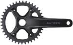 SHIMANO GRAVEL RX600 11 sebességes láncszett, országúti kerékpárhoz, fekete, 170 mm, 40 fog SHIMANO Egyéb járművek Kerékpározás Kerékpár-alkatrészek Hajtóművek, hajtókarok és középcsapágyak Kerékpár-hajtóműve