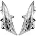 RBMAX első LED irányjelző Yamaha TMAX 500 2008-2011-hez, jóváhagyott (párban) RBMAX Elektromos alkatrészek Világítás és fényjelzés Irányjelzők Komplett irányjelzők
