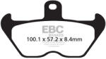 EBC Brakes EBC FA407HH fékbetét szinterezett (1 tárcsára, megerősített) EBC Brakes Fékrendszer és alkatrészei Fékbetétek, fékpofák és féktárcsák Tárcsafékbetétek