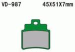 Power Force KYMCO KXR/MXU hátsó fékbetét /GD PRZ. VD-987 Power Force Fékrendszer és alkatrészei Fékbetétek, fékpofák és féktárcsák Tárcsafékbetétek
