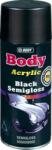 HB BODY UNIVERSAL BLACK félmatt festék SPRAY-BEN 400ML