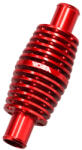 Voca Racing folyamatos átfolyású hűtő alumínium piros (40x106) 17mm csőcsatlakozással Voca Racing Motoralkatrészek Hűtőrendszer és vízpumpák Hűtőradiátorok és hőcserélők