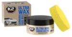 K2 ULTRA WAX + szivacs - polírozza és védi a festéket 250G