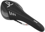 NEWTON DDK ARIO országúti/MTB nyereg 285x136 mm fekete-fehér-szürke mintával, CR-MO sín, szürke NEWTON Egyéb járművek Kerékpározás Kerékpár-alkatrészek Kerékpárnyergek
