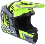 PROGRIP 3080 SPIRIT felnőtt cross bukósisak, sárga fluo-szürke, L méret (ECE 22.06) ProGrip Ruházat és védőfelszerelés Bukósisakok és tartozékaik Offroad bukósisakok
