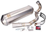 TurboKit Kipufogó Turbo Kit GMax 4 ütemű Piaggio MP3 400 - 500 köbcenti TurboKit Kipufogórendszer Komplett kipufogók Tuning robogókipufogók