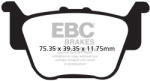 EBC Brakes EBC FA373R fékbetét garnitúra (1 tárcsához) (PROX 37.208502 megfelelője) EBC Brakes Fékrendszer és alkatrészei Fékbetétek, fékpofák és féktárcsák Tárcsafékbetétek