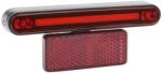 MARWI STOPLINE hátsó e-bike világítás csomagtartóra, 6-12V, fekete, féklámpa funkcióval, 50-80mm furattávolság, STVZO engedélyezett MARWI Egyéb járművek Kerékpározás Kerékpáros kiegészítők Kerékpár-világítá