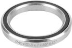 Blackbearing D6 Stainless kormánycsapágy készlet - 40 x 53 x 7 mm 45-45° BLACKBEARING Egyéb járművek Kerékpározás Kerékpár-alkatrészek Kormánycsapágyak és alkatrészeik Kerékpár-kormánycsapágyak