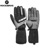 Rockbros fűthető kerékpáros, motoros kesztyű - hővédelem, szürke 4000mAh 16410001 - XL Rockbros Egyéb járművek Kerékpározás Kerékpáros ruházat Kerékpáros kesztyűk