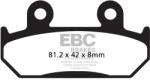 EBC Brakes EBC FA121 fékbetét (1 tárcsához, garnitúra) EBC Brakes Fékrendszer és alkatrészei Fékbetétek, fékpofák és féktárcsák Tárcsafékbetétek
