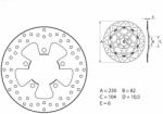 BREMBO Oro Fix féktárcsa - 68B40761 BREMBO Fékrendszer és alkatrészei Fékbetétek, fékpofák és féktárcsák Féktárcsák