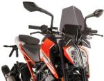 Puig New Generation KTM 125/390 Duke 2017-2018 szélvédő Puig Váz, idomok és járműkiegészítők Szélvédők és tartozékaik Szélvédők Motorkerékpár- és robogószélvédők