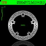 NG Brake Disc NG BRAKES Úszó féktárcsa - 1319 NG Brake Disc Fékrendszer és alkatrészei Fékbetétek, fékpofák és féktárcsák Féktárcsák