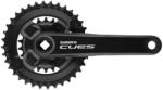 SHIMANO CUES U4000 MTB hajtómű 9/10/11 sebességhez, 175 mm, 36-22 fog, négyszög tengely, 123 mm csapágyházhoz SHIMANO Egyéb járművek Kerékpározás Kerékpár-alkatrészek Hajtóművek, hajtókarok és középcsapágyak 