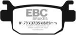 EBC Brakes EBC FA698 motorkerékpár fékbetét (1 tárcsához) EBC Brakes Fékrendszer és alkatrészei Fékbetétek, fékpofák és féktárcsák Tárcsafékbetétek