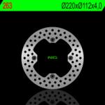 NG Brake Disc NG BRAKES Fix FékTárcsa - 263 NG Brake Disc Fékrendszer és alkatrészei Fékbetétek, fékpofák és féktárcsák Féktárcsák