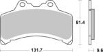 BREMBO Street szénszálas-kerámia fékbetétek - 07YA3108 BREMBO Fékrendszer és alkatrészei Fékbetétek, fékpofák és féktárcsák Tárcsafékbetétek