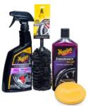 Meguiar's Meguiar Wheel & Tire Kit - teljes készlet a kerekek és abroncsok mosásához és védelméhez