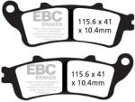 EBC Brakes EBC FA261/2V V-PAD fékbetét szett (1 tárcsához) EBC Brakes Fékrendszer és alkatrészei Fékbetétek, fékpofák és féktárcsák Tárcsafékbetétek