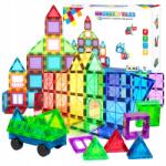 Doris Készlet Nagy Mágneses Építőkockák 3D Panelek Magnetic Tiles 45 (Układanka edukacyjne blocks Magic)
