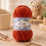 alize Velluto 36 - tégla (zsenília fonal, 100g, 68m) (zlt6)