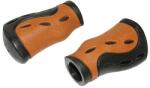 PROGRIP 988 markolat városi és trekking kerékpárhoz fekete-barna (vintage stílus) Ø22mm L85mm (pár) ProGrip Egyéb járművek Kerékpározás Kerékpár-alkatrészek Kormánymarkolatok és kormányszalagok Kerékpár-kormá