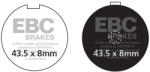 EBC Brakes EBC FA056 fékbetét (1 tárcsához, komplett) EBC Brakes Fékrendszer és alkatrészei Fékbetétek, fékpofák és féktárcsák Tárcsafékbetétek
