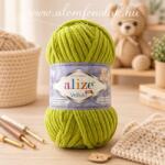 alize Velluto 11 - pisztáció (zsenília fonal, 100g, 68m) (zel3)