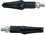 TAAC FR05 prémium LED-es motorkerékpár irányjelző (12 LED, füst-fekete, 5 cserélhető burkolattal, M8, 72 mm hosszú, 22 mm magas, pár, ECE minősítés) TAAC Elektromos alkatrészek Világítás és fényjelzés Irán