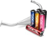 Voca Racing Voca Chrome 50/70cc alsó szerelésű krómozott kipufogó Sherco 50, SM-R, SE-R, CE-hez Voca Racing Kipufogórendszer Komplett kipufogók Tuning mopedkipufogók