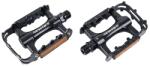 NEWTON MTB lapos pedál alumínium, fekete, csapágyas, 9/16" (pár) NEWTON Egyéb járművek Kerékpározás Kerékpár-alkatrészek Kerékpár-pedálok