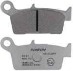 Nissin fékbetét GAS GAS 300 EC 2000-2010 hátsó / SUZUKI 250 RM 1996-2008 hátsó / YAMAHA 250 WR X 2008-2013 hátsó (2P-219NS) (félfém) NISSIN Fékrendszer és alkatrészei Fékbetétek, fékpofák és féktárcsák Tárcs