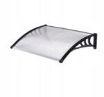 Strend Pro Műanyag előtető, Strend Pro DIY501, 150 x 100 cm, fekete, polikarbonát (2212327)