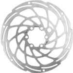 NEWTON MTB féktárcsa - 6 furat, Shimano és más márkákkal kompatibilis, Ø160 mm, ezüst, megerősített 2 mm E-bike-hoz NEWTON Egyéb járművek Kerékpározás Kerékpár-alkatrészek Kerékpárfékek és váltórendszerek Ke