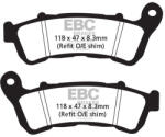 EBC Brakes EBC SFA388 robogó fékbetét garnitúra (1 tárcsához) EBC Brakes Fékrendszer és alkatrészei Fékbetétek, fékpofák és féktárcsák Tárcsafékbetétek